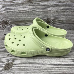 Crocs Classic Clogs Celery Green 10001-335 Mens Sz 14